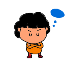 Japanese fat housewife MACHIKO sticker #4819255