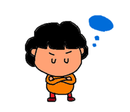 Japanese fat housewife MACHIKO sticker #4819255