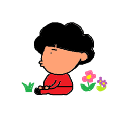 Japanese fat housewife MACHIKO sticker #4819258