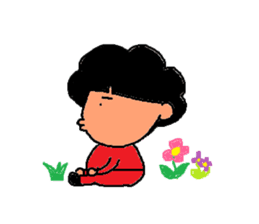 Japanese fat housewife MACHIKO sticker #4819258