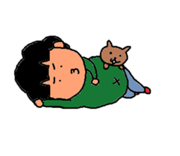 Japanese fat housewife MACHIKO sticker #4819271