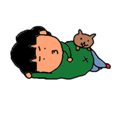 Japanese fat housewife MACHIKO sticker #4819271