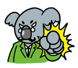 Koala teacher and hippopotamus teacher sticker #4819881