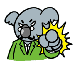 Koala teacher and hippopotamus teacher sticker #4819881