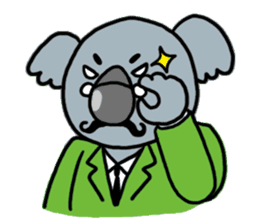 Koala teacher and hippopotamus teacher sticker #4819886