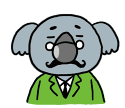 Koala teacher and hippopotamus teacher sticker #4819887