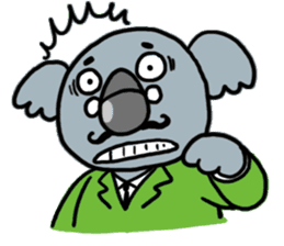 Koala teacher and hippopotamus teacher sticker #4819893