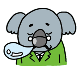 Koala teacher and hippopotamus teacher sticker #4819894