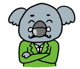 Koala teacher and hippopotamus teacher sticker #4819898