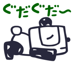 The Good Panda's Day sticker #4820036