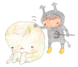 Happy Tooth Ha-chan sticker #4820042