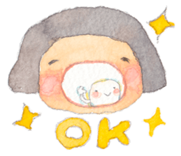 Happy Tooth Ha-chan sticker #4820048