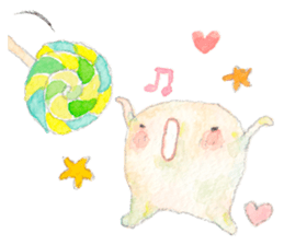 Happy Tooth Ha-chan sticker #4820057