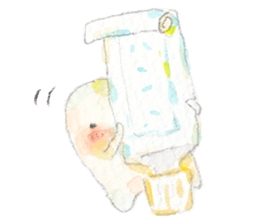 Happy Tooth Ha-chan sticker #4820061