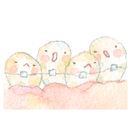 Happy Tooth Ha-chan sticker #4820066