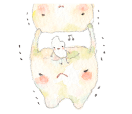 Happy Tooth Ha-chan sticker #4820068