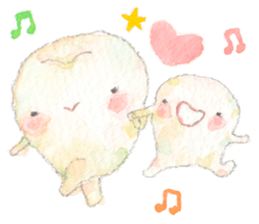 Happy Tooth Ha-chan sticker #4820078