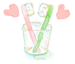 Happy Tooth Ha-chan sticker #4820079