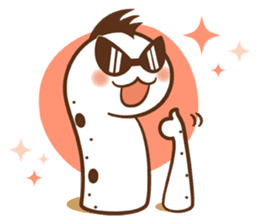 Chin-anago-no-uta "MOHICHIN Stickers" sticker #4820120