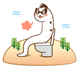 Chin-anago-no-uta "MOHICHIN Stickers" sticker #4820139