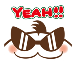 Chin-anago-no-uta "MOHICHIN Stickers" sticker #4820146