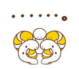 Chin-anago-no-uta "MOHICHIN Stickers" sticker #4820154