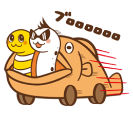 Chin-anago-no-uta "MOHICHIN Stickers" sticker #4820158