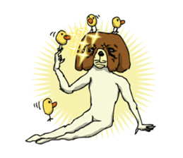 Mushroom fairy HIROSHI sticker #4820245