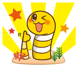 Chin-anago-no-uta "NISSHI- Stickers" sticker #4820360