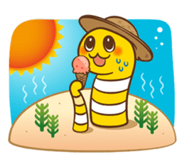 Chin-anago-no-uta "NISSHI- Stickers" sticker #4820390