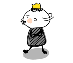 Lonely King sticker #4821321