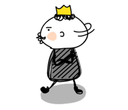 Lonely King sticker #4821321