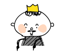 Lonely King sticker #4821323