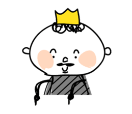 Lonely King sticker #4821323