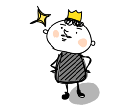 Lonely King sticker #4821324