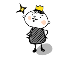 Lonely King sticker #4821324