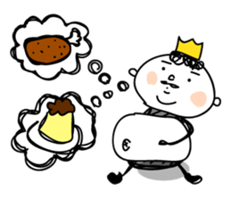 Lonely King sticker #4821326