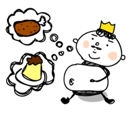 Lonely King sticker #4821326