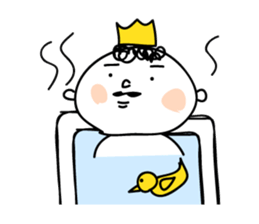 Lonely King sticker #4821327