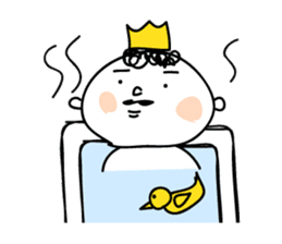 Lonely King sticker #4821327