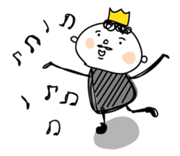 Lonely King sticker #4821328