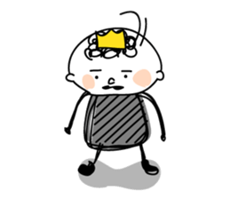 Lonely King sticker #4821330