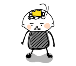 Lonely King sticker #4821330