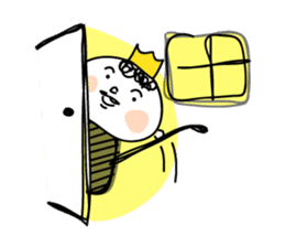 Lonely King sticker #4821331