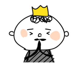 Lonely King sticker #4821332