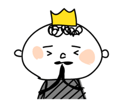 Lonely King sticker #4821332