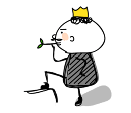 Lonely King sticker #4821335