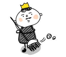 Lonely King sticker #4821336