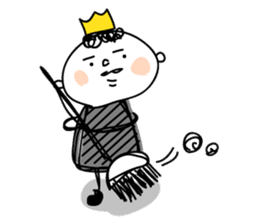 Lonely King sticker #4821336