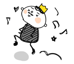 Lonely King sticker #4821337